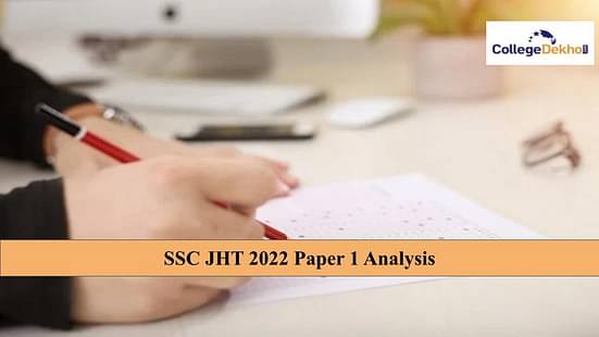 SSC JHT 2022 Paper 1 Analysis