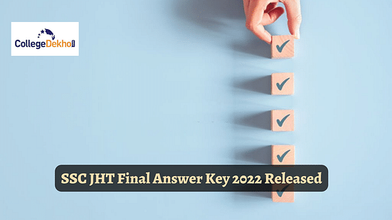 SSC JHT Final Answer Key 2022 Released