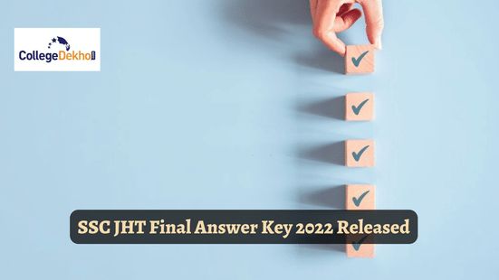 SSC JHT Final Answer Key 2022 Released