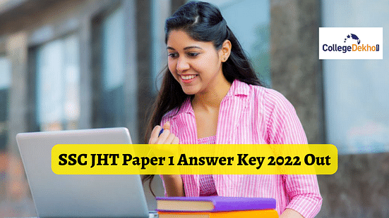 SSC JHT Paper 1 Answer Key 2022