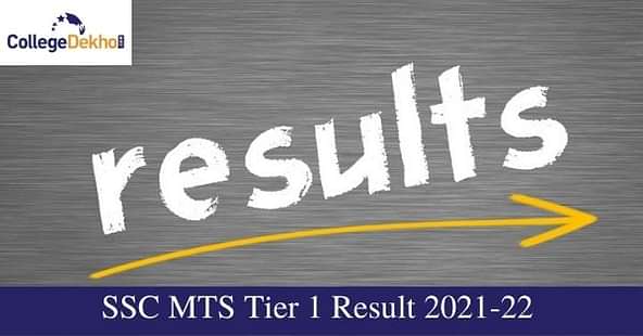 SSC MTS Tier 1 Result 2021