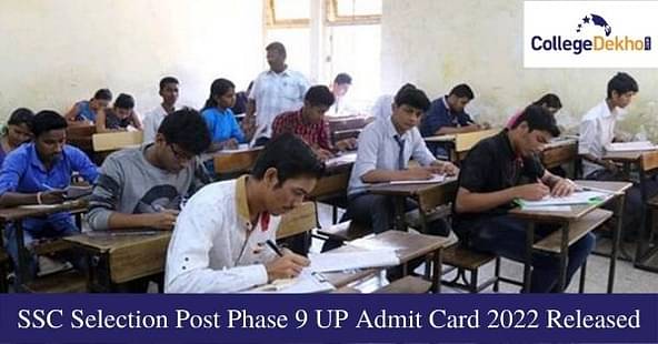 SSC Selection Post Phase 9 UP Admit Card
