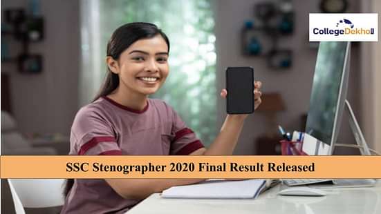 SSC Stenographer 2020 Final Result
