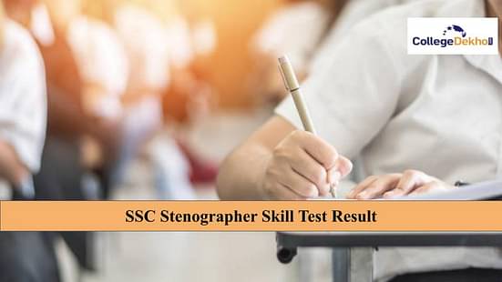 SSC Stenographer Skill Test result