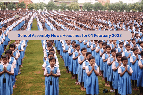 School Assembly News Headlines for 01 February 2023