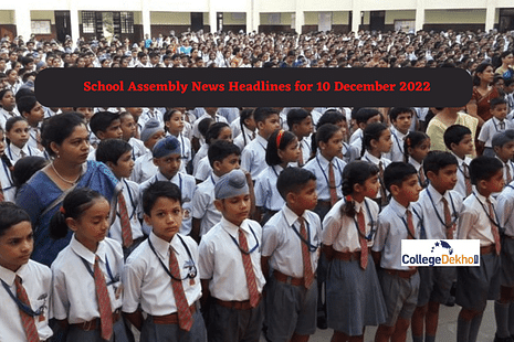 School Assembly News Headlines for 10 December 2022