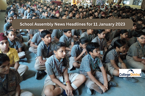 School Assembly News Headlines for 11 January 2023