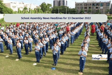 School Assembly News Headlines for 13 December 2022