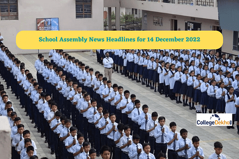 School Assembly News Headlines for 14 December 2022