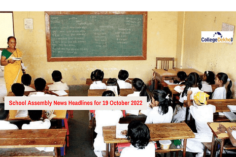 School Assembly News Headlines for 19 October 2022