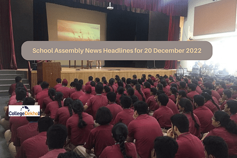 School Assembly News Headlines for 20 December 2022