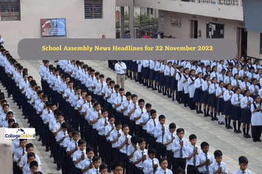 School Assembly News Headlines for 22 November 2022