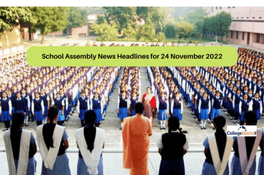 School Assembly News Headlines for 24 November 2022