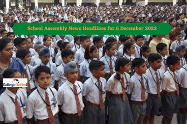 School Assembly News Headlines for 6 December 2022