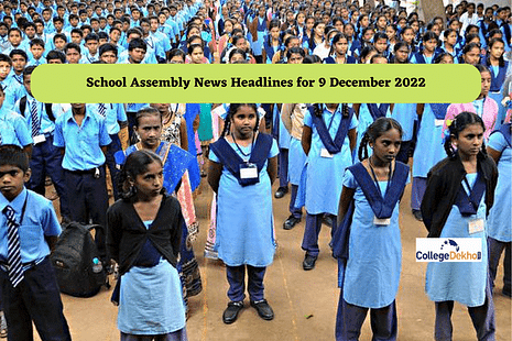School Assembly News Headlines for 9 December 2022
