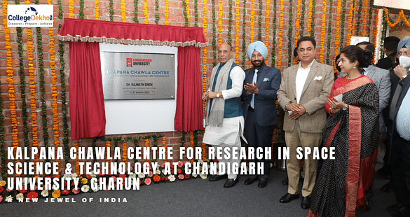 Chandigarh University: Defence Minister Rajnath Singh Inaugurates Kalpana Chawla Centre for Research in Space Science & Technology