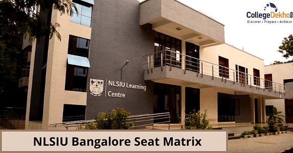 NLSIU Bangalore Seat Matrix 2023-24: Revised