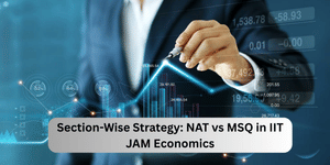 Section-Wise Strategy: NAT vs MSQ in IIT JAM Economics