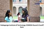 Siddaganga Institute of Technology COMEDK Round 1 Cutoff Rank 2025