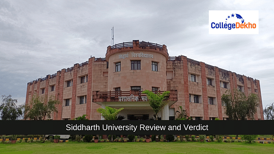 Siddharth University Review and Verdict