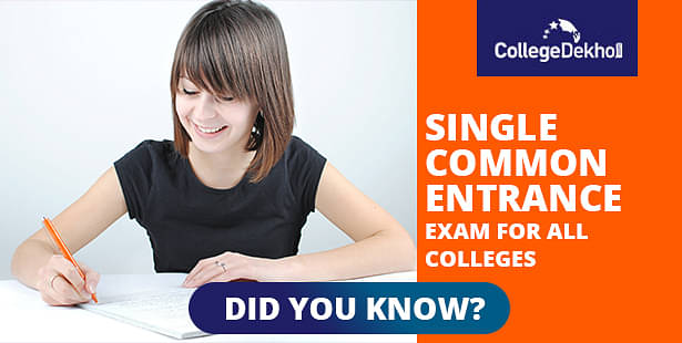 A Single Entrance Examination for All Colleges - NEP 2020