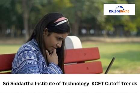 Sri Siddartha Institute of Technology KCET Cutoff Trends