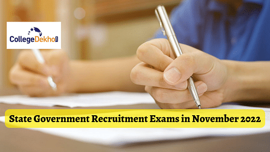 State Government Recruitment Exams in November 2022
