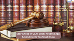Recent Legal Amendments Every CLAT 2026 Aspirant Must Know