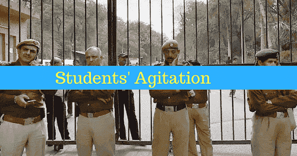 Agitated ITI Ajmer Students Lock Gate of Institute over Non- Declaration of Result