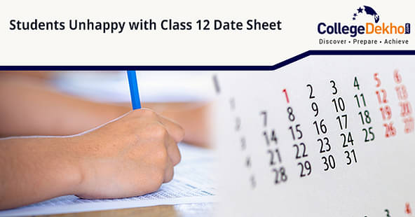 CBSE Students Dissatisfied Class 12 Time Table