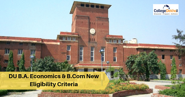 Students Oppose DU New Eligibility Criteria for BA Economics, BCom