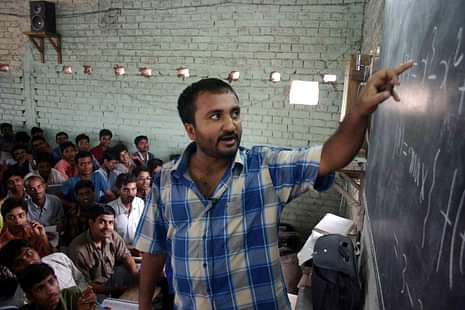 France Delegates visit Super 30 Academy in Bihar