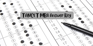 TANCET 2024 MBA Answer Key