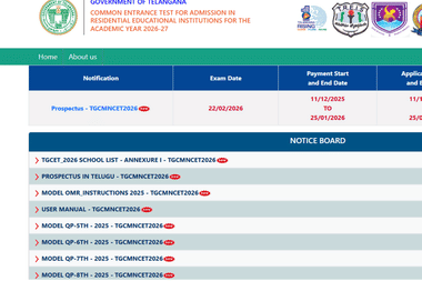 TGCET Gurukul Result Link 2026 Activated: List of documents required for admission, Live Updates