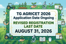 TG AGRICET 2026 Application Date Ongoing: Revised Registration Last Date; Important Instructions