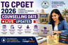 TG CPGET 2026 Phase 1 Counselling LIVE Updates: Notification Expected Shortly; Previous Years Trend Analysis