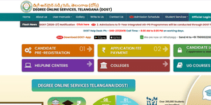 TG DOST 2026 Phase 1 Web Options 2026 Closing on May 8: