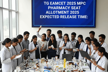 TG EAMCET 2025 MPC ఫార్మసీ సీట్ల కేటాయింపు 2025 అంచనా విడుదల సమయం