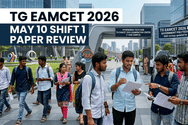 TG EAMCET 2026 May 10 Shift 1 Paper Review: Mathematics Tough; Difficulty Level at Par with JEE Main