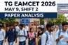TG EAMCET 2026 May 9 Shift 2 Paper Tough: Students Review Maths as the Toughest; Questions & Topics Asked