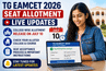 TG EAMCET Seat Allotment 2026 (OUT) LIVE Updates: Phase 1 College-Wise Allotment Link; Seat Acceptance Process