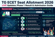 TG ECET Seat Allotment 2026 (OUT) LIVE Updates: Phase 1 Allotment Result Activated; Steps to Confirm Admission