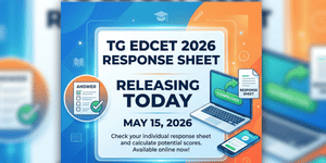 TG EDCET Response Sheet 2026 Releasing Today: Key Paper Download Link