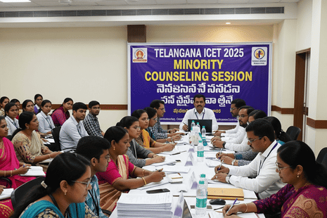 TG ICET Counselling 2025 Underway: Important instructions for Minority Candidates, Processing Fee Details