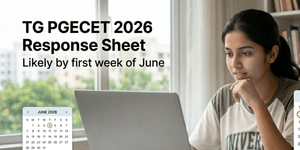 TG PGECET 2026 Response Sheet likely by first week of June
