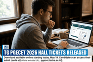 TG PGECET Hall Ticket 2026 on May 19: TGCHE likely to activate link by 4 PM