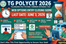 TG POLYCET 2026 Web Options Last Date June 3: Last chance to fill college options