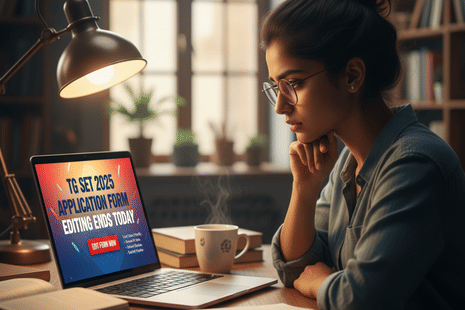 TG SET 2025 application form editing ends today