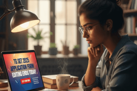 TG SET 2025 application form editing ends today