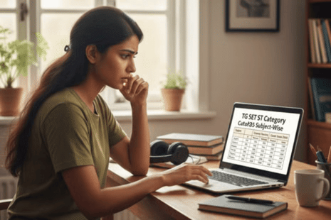 TG SET ST Category Cutoff Marks 2025 Subject-Wise: Check Expected and Previous Years' Cutoff